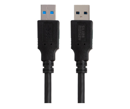 Kabel SILVER MONKEY Kabel USB-A - USB-A 3.0 1,5m USBAA-15-SM